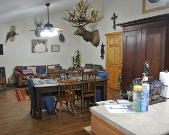 Rustic Cabin On The Texas Red River - Vernon - Їдальня