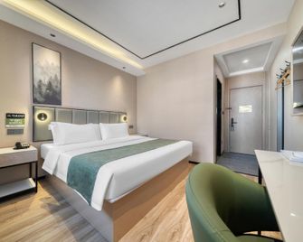 Greentree Inn Express Tai'an Taishan District Railway Station East Caiyuan Street - Tai’an - Bedroom