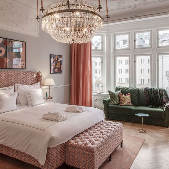 Bedroom view of The Sparrow Hotel