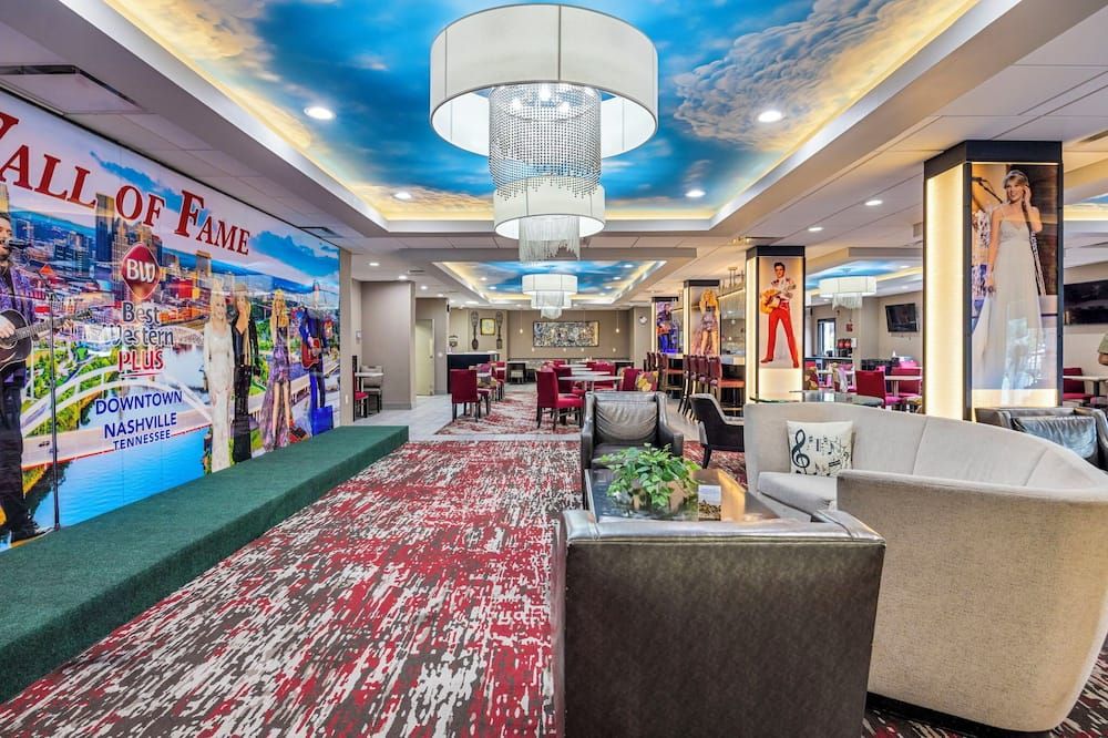 بست ويسترن داون تاون بلس موزيك رو - ناشفيل (تينيسي) - ردهة