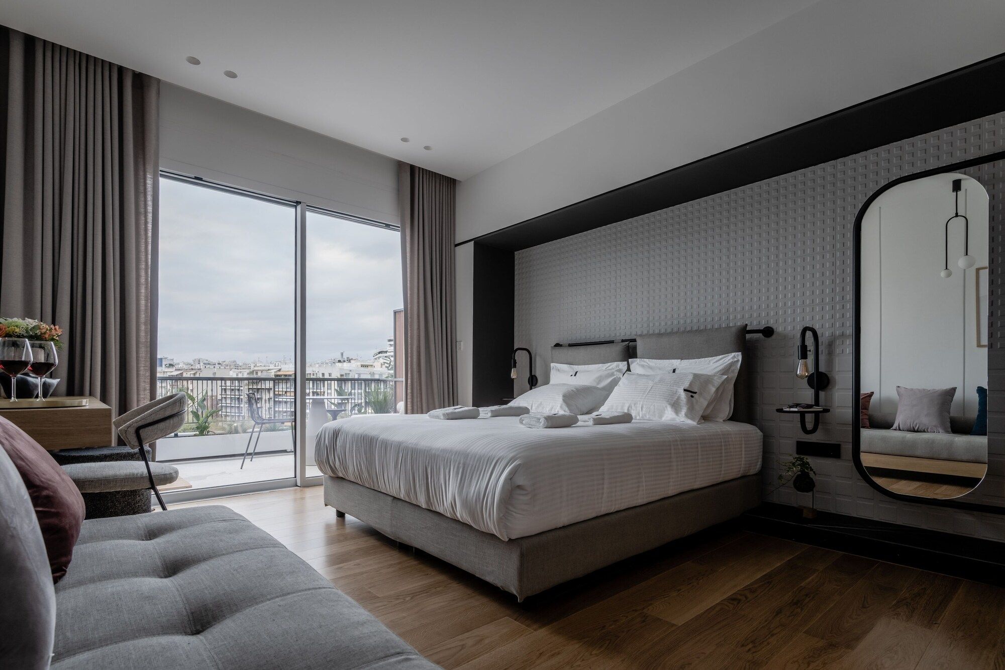 Athinaion Recreation Suites - אתונה - חדר שינה