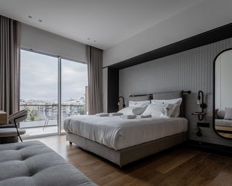 Athinaion Recreation Suites - אתונה - חדר שינה