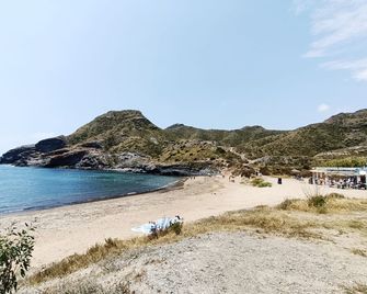 Ground floor apartment, sea views, parking, communal pool - Cabo de Palos - Playa
