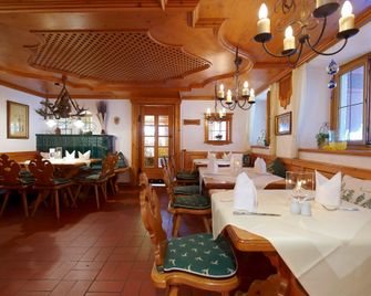 Hotel Adler - Oberstaufen - Εστιατόριο