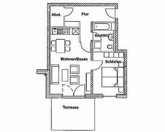 Ferienwohnung mit Südterrasse in zentraler Lage - Wustrow (Darss)