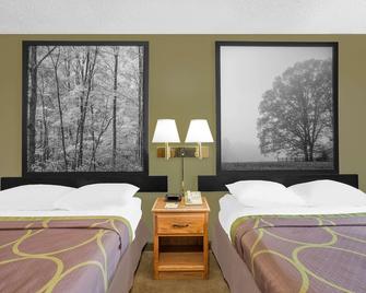 Super 8 by Wyndham Roanoke VA - Roanoke - Bedroom