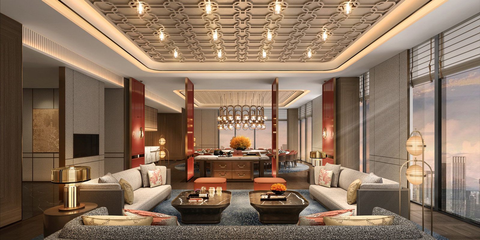 Crowne Plaza XI'an Weiyang By IHG - שי-אן - טרקלין