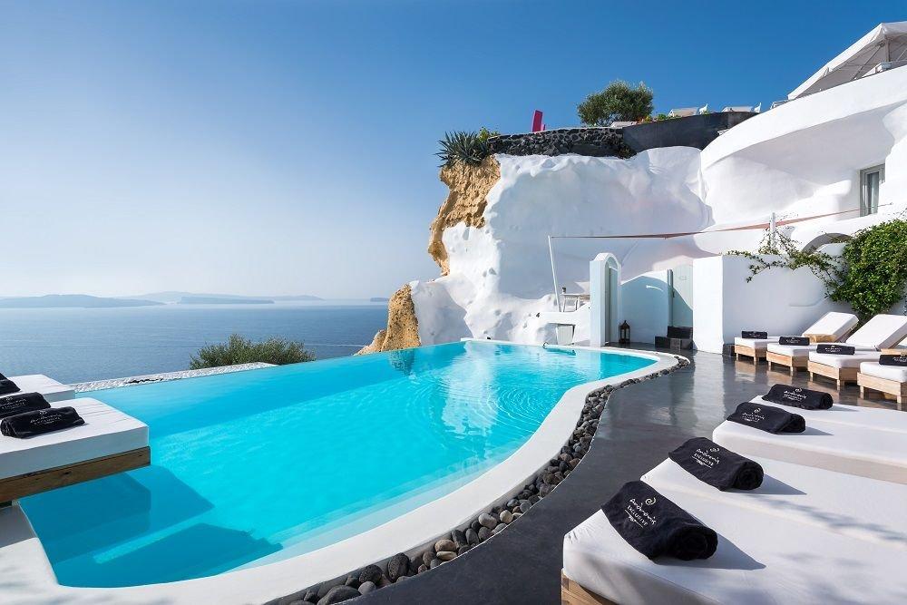 Imerovigli Santorini Luxury Hotels - Santorini Hotel Aliko Suites Luxury  Suites for Rent in Santorini Imerovigli Greece