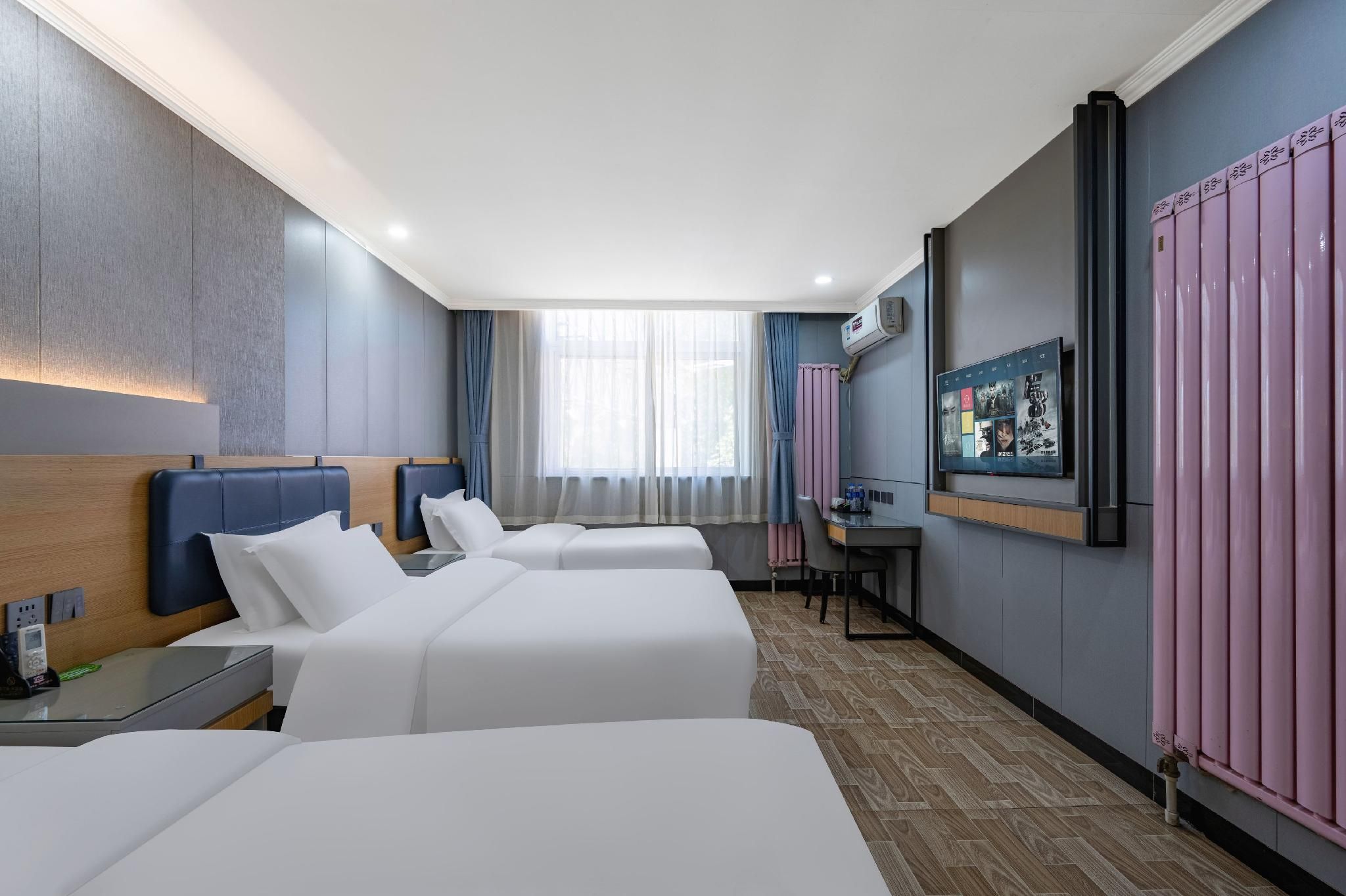 Jinmen Zhixing Express Hotel Tianjin Dongli Development Zone - تيانجين - غرفة نوم