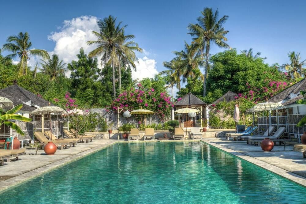 Les Villas Ottalia Yoga & Diving, Gili Meno - Pemenang - בריכה