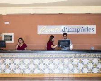 Apartaments Comte d'Empuries - Empuriabrava - Front desk