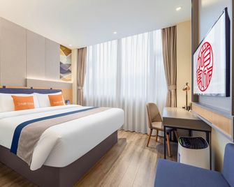Home Inn Style Golden Chengdu Kuanzhai Alley People's Park Metro Station - Chengdu - Bedroom