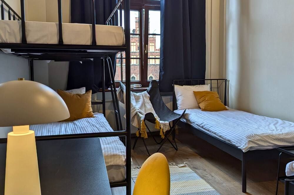 Rynek 30 Hostel - ורוצלב - חדר שינה