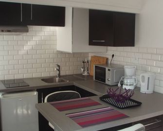 Pretty apartment T1 bis 31 m2 located at the port of Vannes for 2 persons - Vannes - Küche