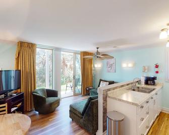 Villa 476 - Seahorse Cove 1 Bedroom, 1 Bathroom - Jekyll Island - Sala de estar