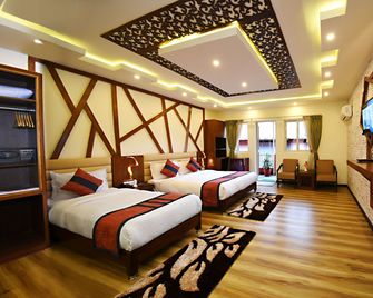 Hotel Jampa - Kathmandu - Kamar Tidur