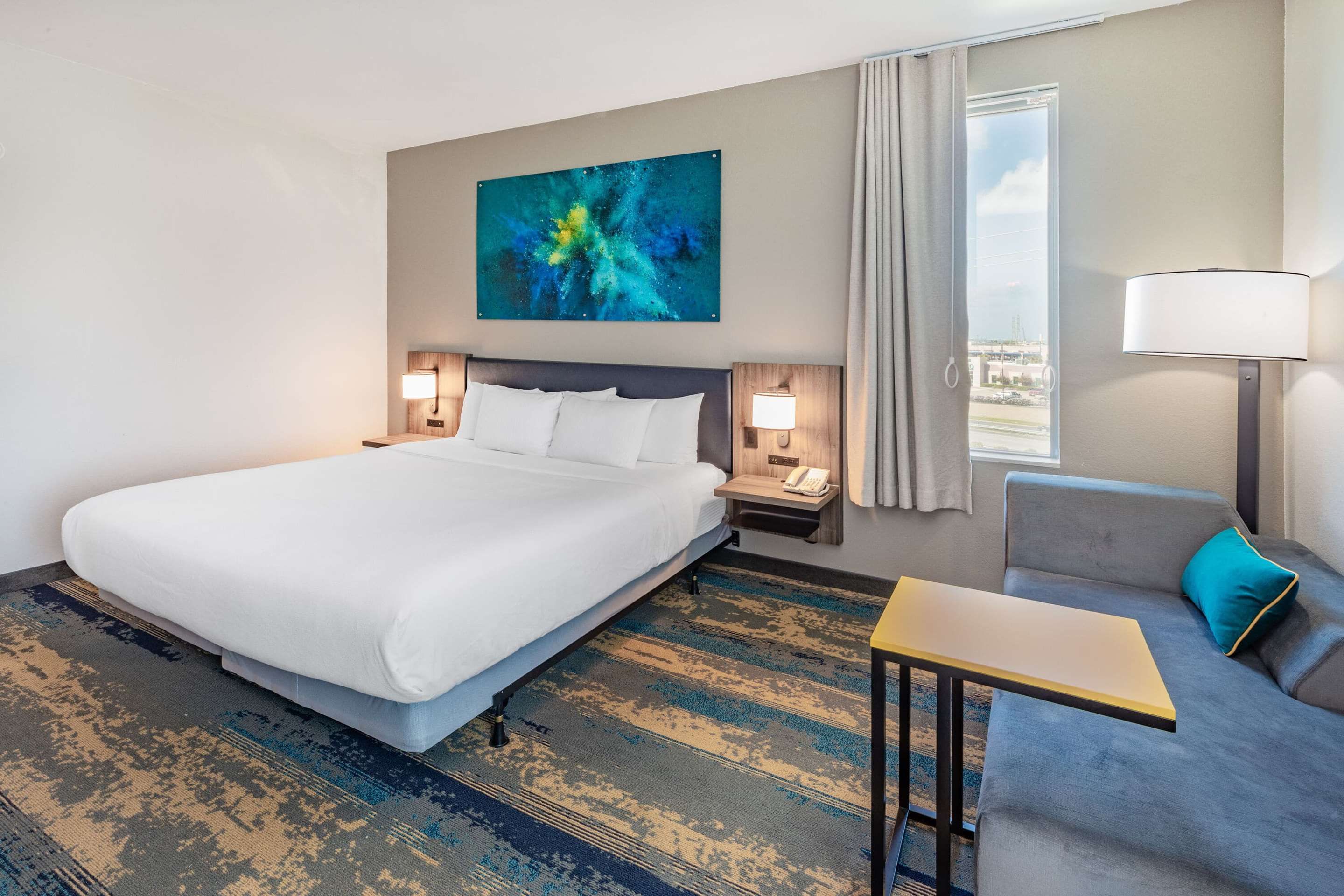 لا كينتا إن آند سويتس باي ويندام جالفيستون نورث ت آي-45 - جالفيستون - غرفة نوم