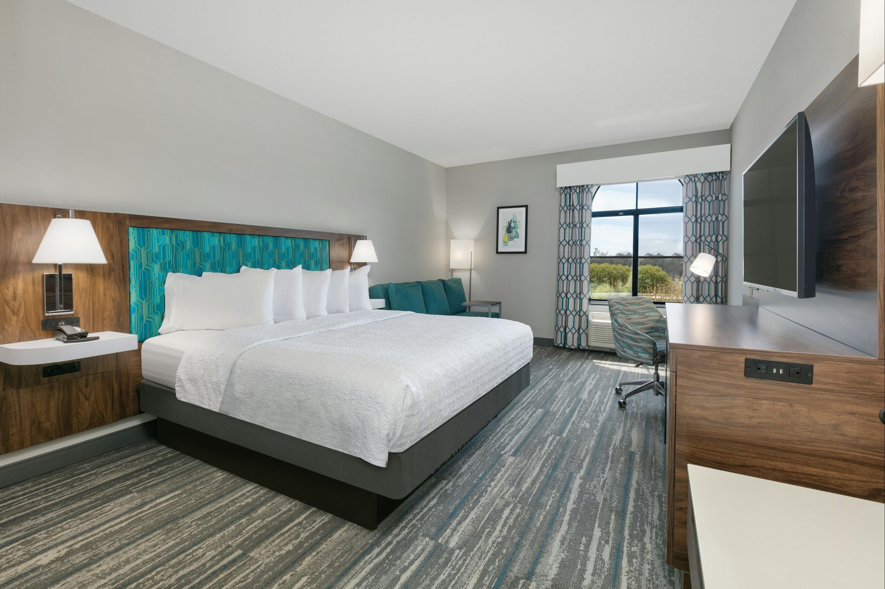 Hampton Inn Santa Cruz - Santa Cruz - Bedroom