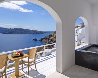 White Pearl Villas - Thera - Balcony