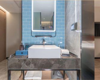 Echarm Hotel Huaian First People's Hospital Teachers College - Huai'an - Schlafzimmer