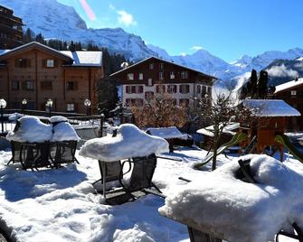 Hotel Bären Wengen - The place to rest - Lauterbrunnen - Balcony