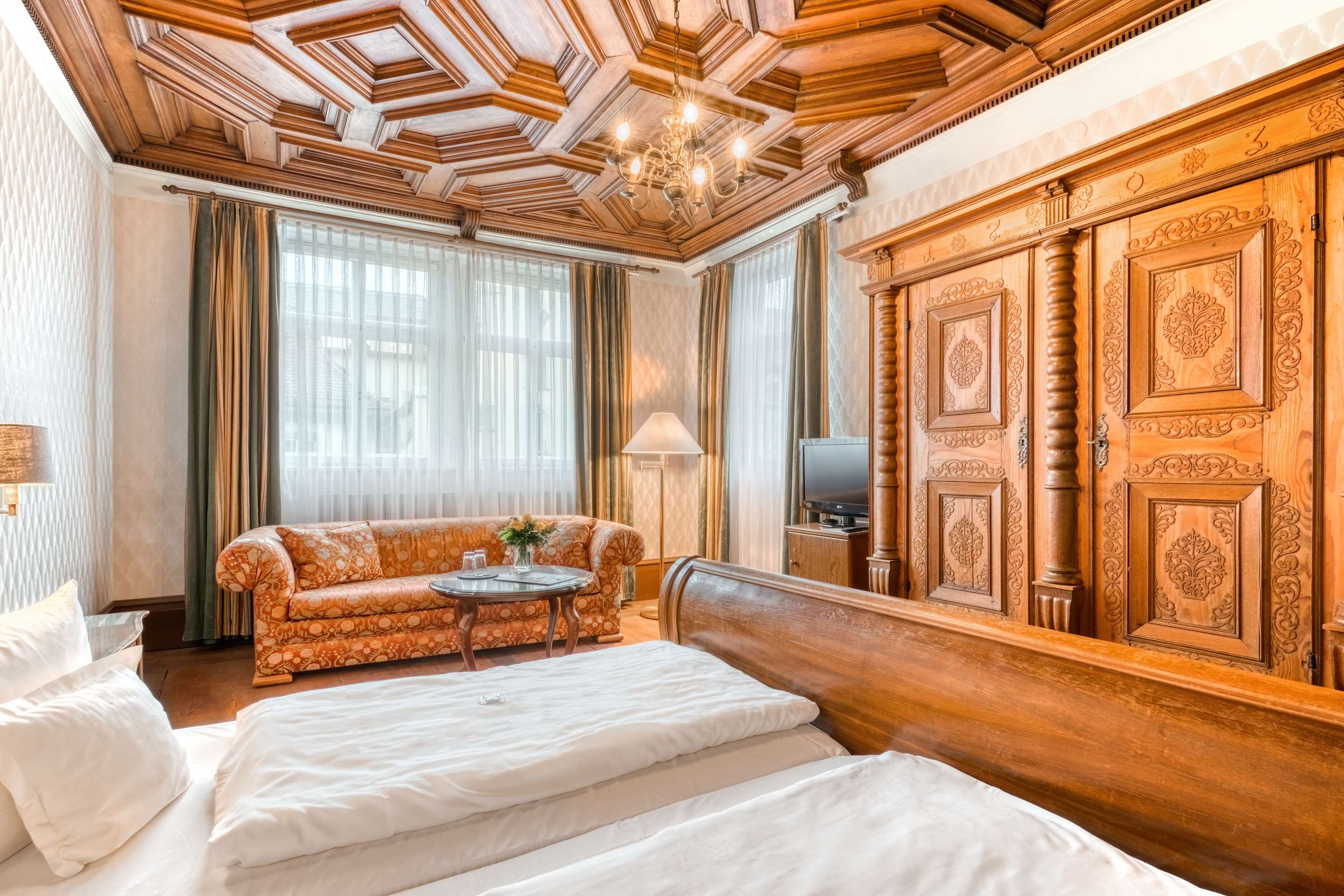 Hotel Eisenhut - רוטנבורג אוב דר טאובר - חדר שינה