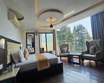 The Grace Mount - Best Mountain View Hotel In Dalhousie - Dalhousie - Bedroom
