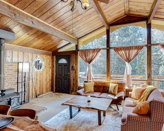 Cozy Cedar Cabin - Sedro Woolley - Living room