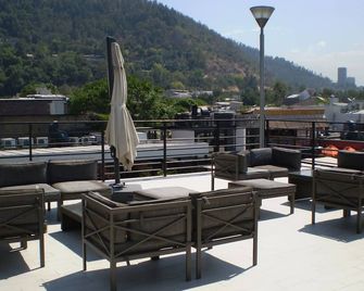 Guanako Rooftop Hostel - סנטיאגו - מרפסת