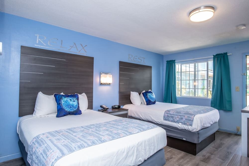 أكوا برييز إن - سانتا كروز (كاليفورنيا) - غرفة نوم