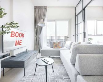 StayShort - Soothing Studio Apartment in Collective Tower at Dubai Hills - Dubai - Stue