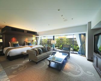 فندق كيوتو سنشري - كيوتو - غرفة نوم