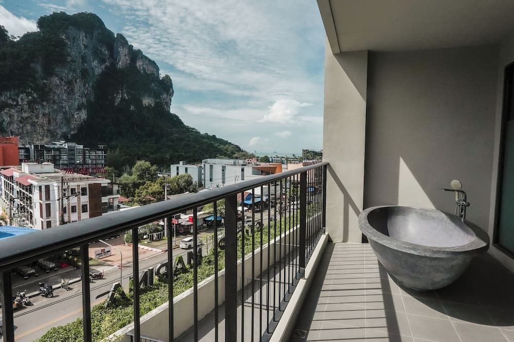 Sugar Marina Hotel Cliffhanger Aonang - קראבי - מרפסת