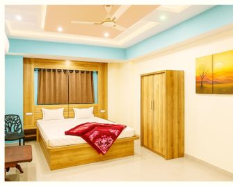 Goroomgo Ganga Arati Digha Near Jagannath Temple And Sea Beach - Digha - Schlafzimmer