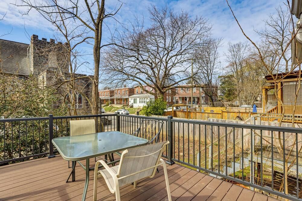 Walk to Suburban Square! Ardmore Home w/ Deck
