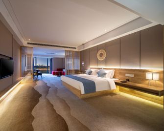 Hongyan Holiday Riverview Hotel (Chongqing Jiefangbei Hongyadong Branch) - Chongqing - Sala de estar