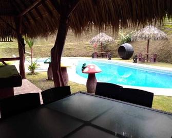 beuatifull house in the mountains with beach view - Dominical - Pool