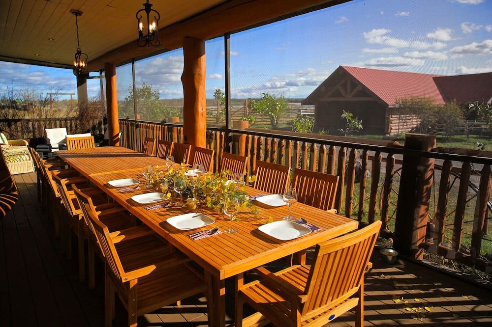 Meadow Lake Guest Ranch - Jefferson Ranch House - Clinton - Балкон
