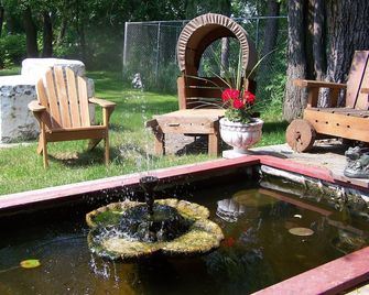 Heritage Red River stone house built by Thomas Bunn in 1862 - Selkirk - Patio