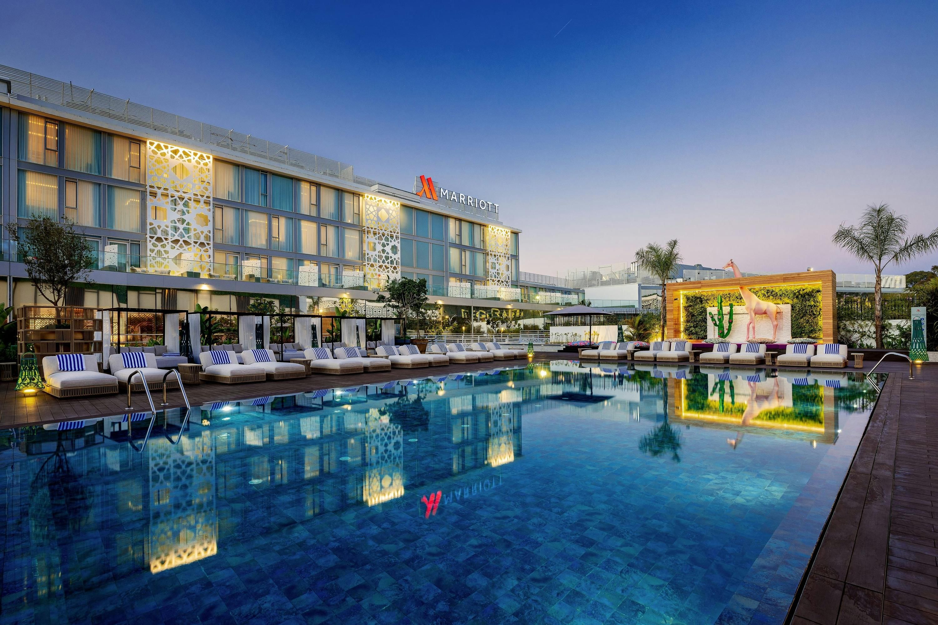Rabat Marriott Hotel - Rabat - Alberca
