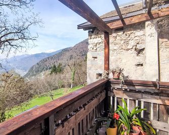 Baita Ballardini by Interhome - Stenico - Balkon