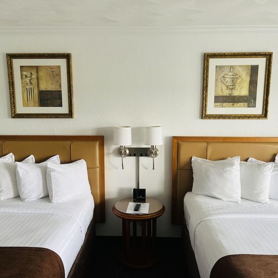 Bedroom view of The Pines Country Inn