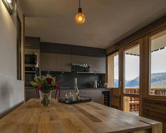 Le Confidentiel : Apartment High Standing 6 Pers Paradiski 4 Vue Mont Blanc - La Plagne-Tarentaise - Cocina