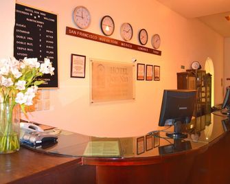 Hotel Don Nino - Oaxaca - Front desk