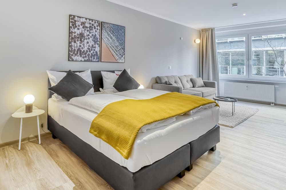 Limehome Essen Kibbelstraße - אסן - חדר שינה