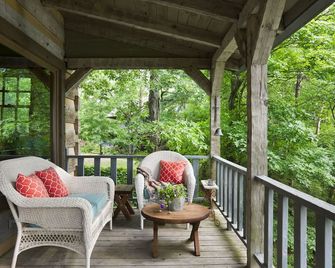 Luxury Log Cabin And 40 Acres On Douglas Lake - Dandridge - Balcony