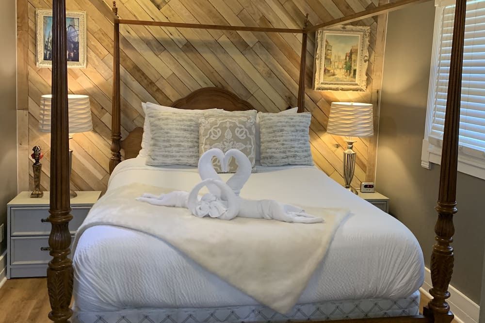 Peace and Plenty Inn - סנט אוגוסטין - חדר שינה