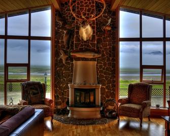 Eyjar Fishing Lodge - Breiddalsvik - Вітальня