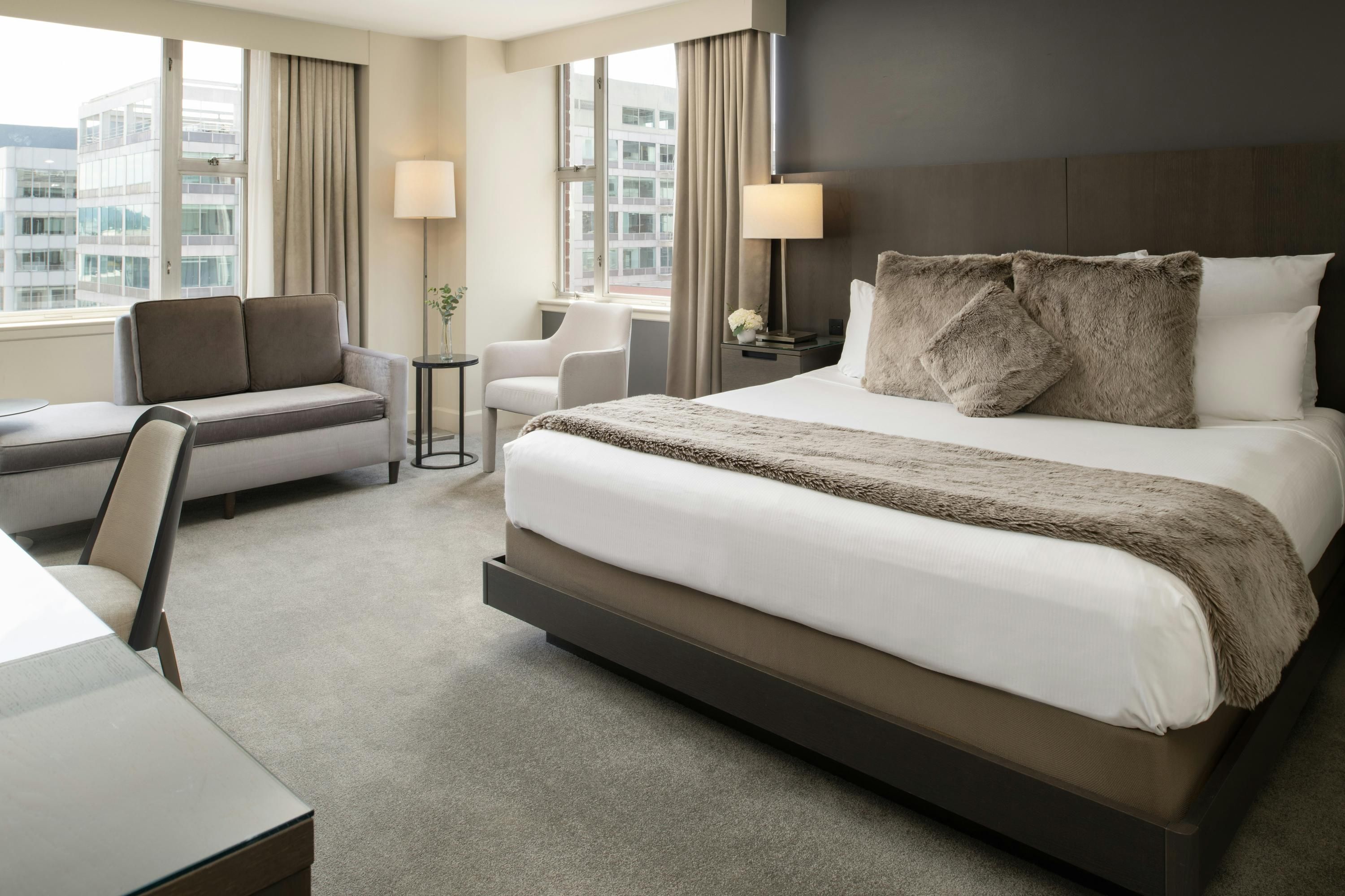 ذا بينسون بورتلاند، كيريو كوليكشن - هيلتون - بورتلاند (اوريغون) - غرفة نوم