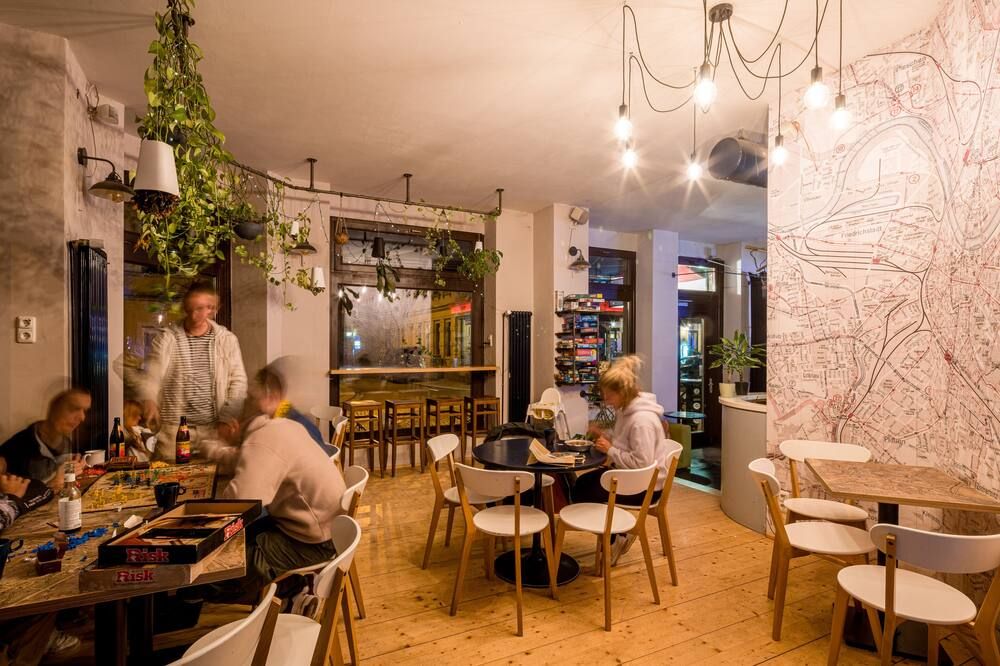 Twin Room With Private Bathroom - Dresde - Restaurant
